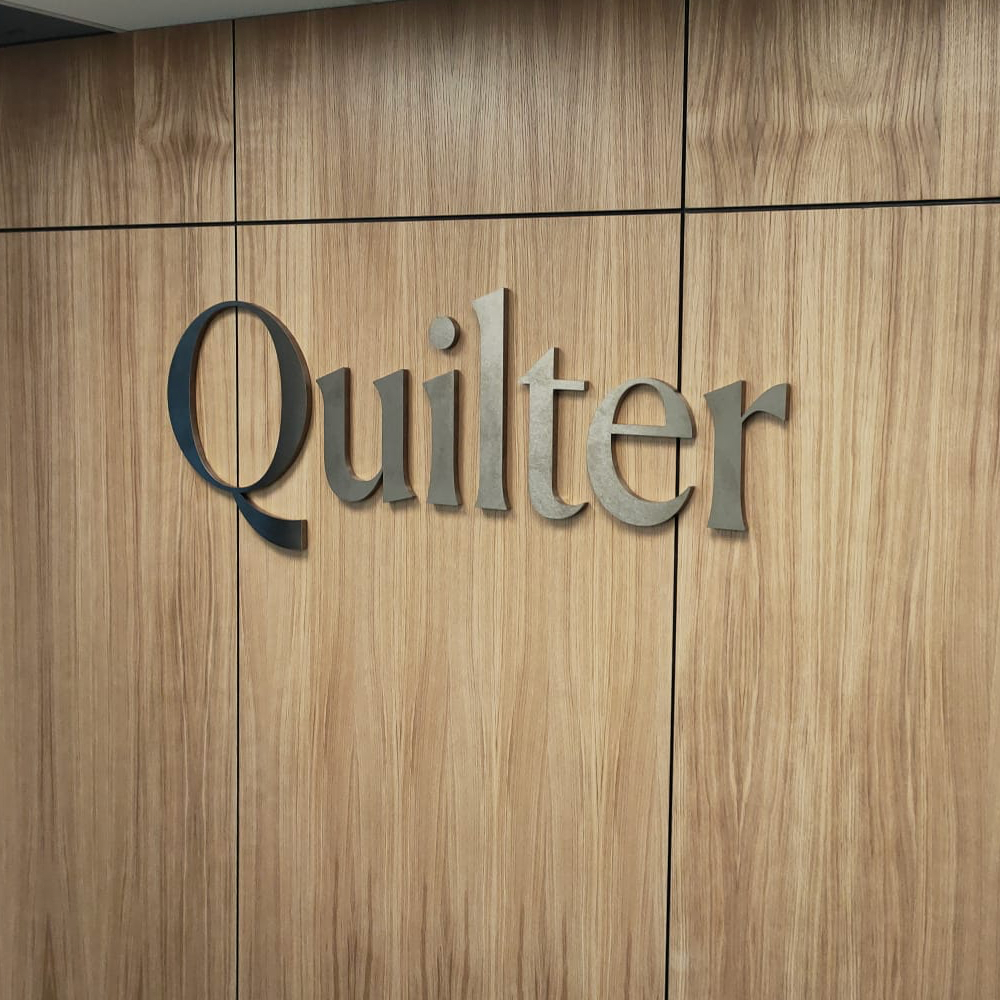 Stainless Steel Flat Cut Lettering