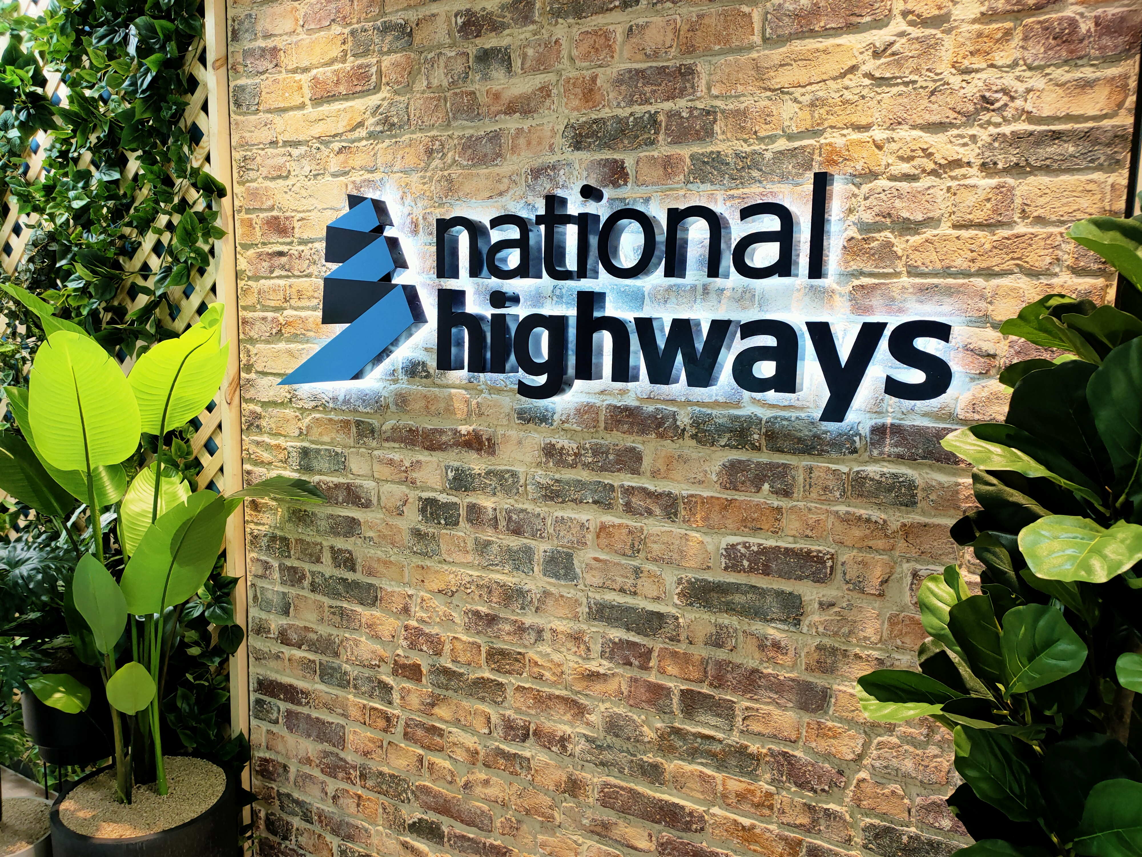 Highways England Signage project sign