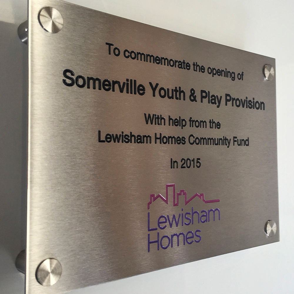 Metal Plaque Signs Designed, Made & Installed Sign Supplier