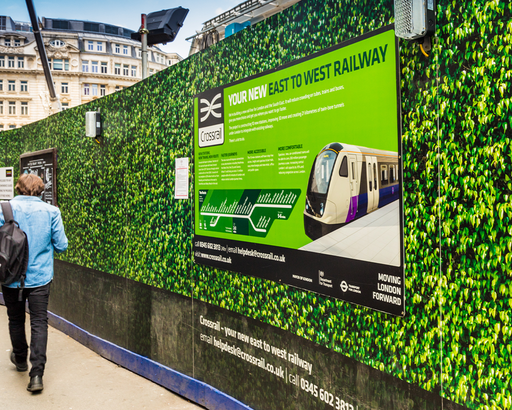 Hoarding Boards example