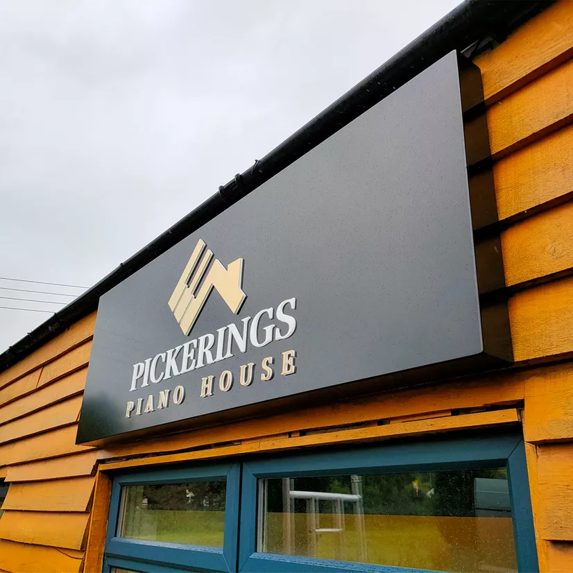 Triangular Sign Tray Illuminated Sign Trays | Design, Manufacture & Installation
