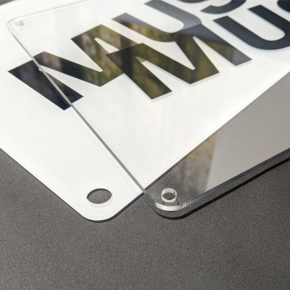 Solid Colour Background and Clear Background with Rounded Corners and Drill Holes