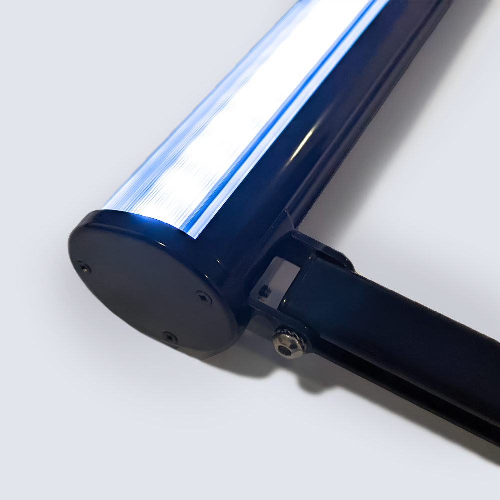 Trough light with brackets