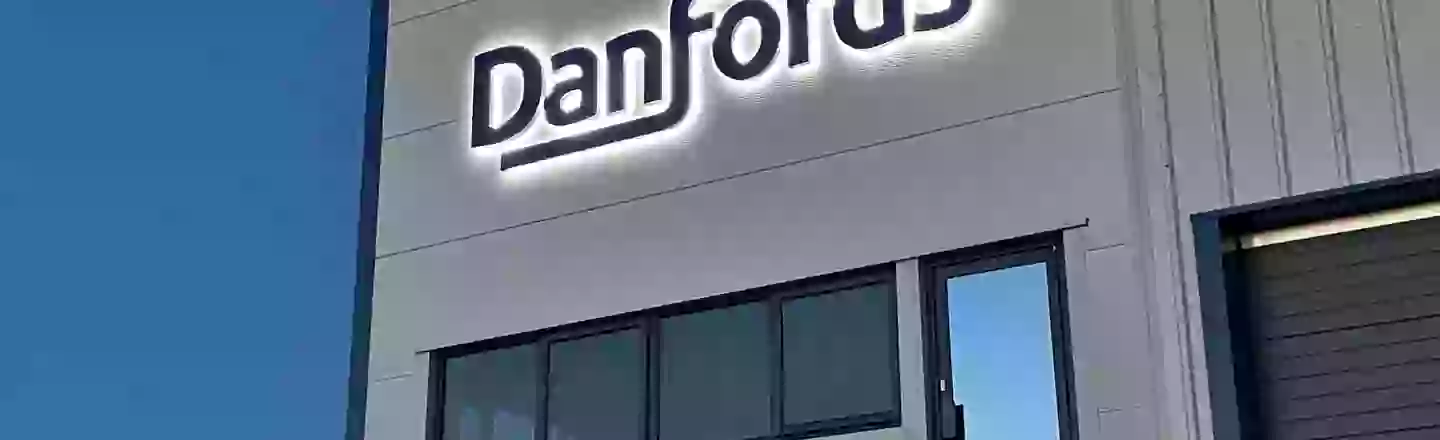 Danfords Signage project sign